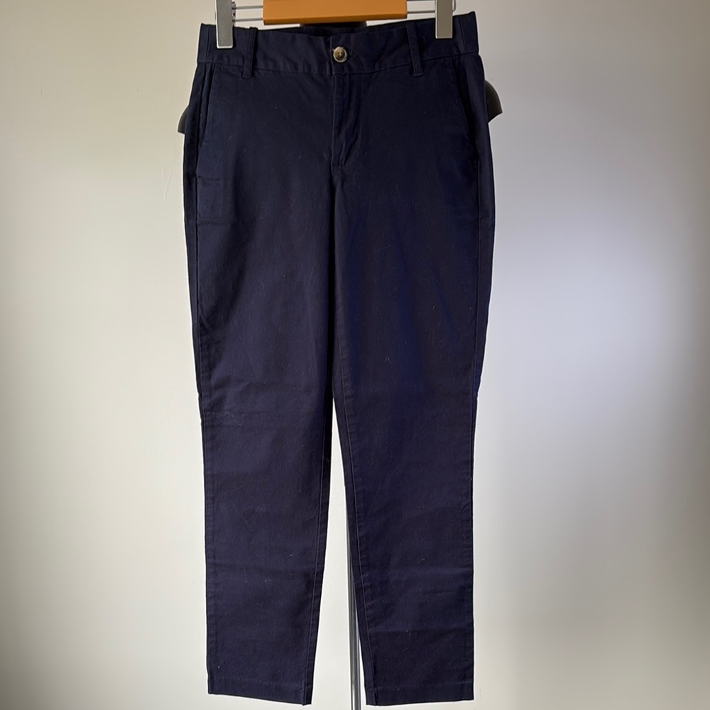 J. Crew Women's Navy Straight Leg Pants